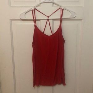 Red Strappy Camy